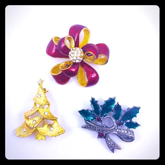 TRADITIONAL CHRISTMAS PINS - Picture 4 of 4